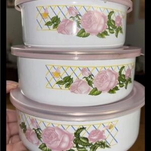 Floral Design Storage Container Set